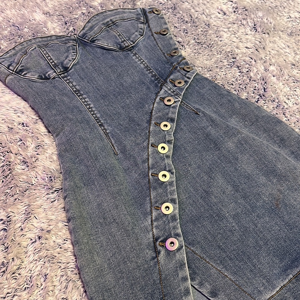 jean dress